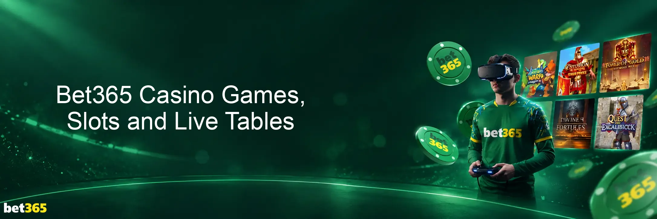 Bet365 Casino Games, Slots and Live Tables