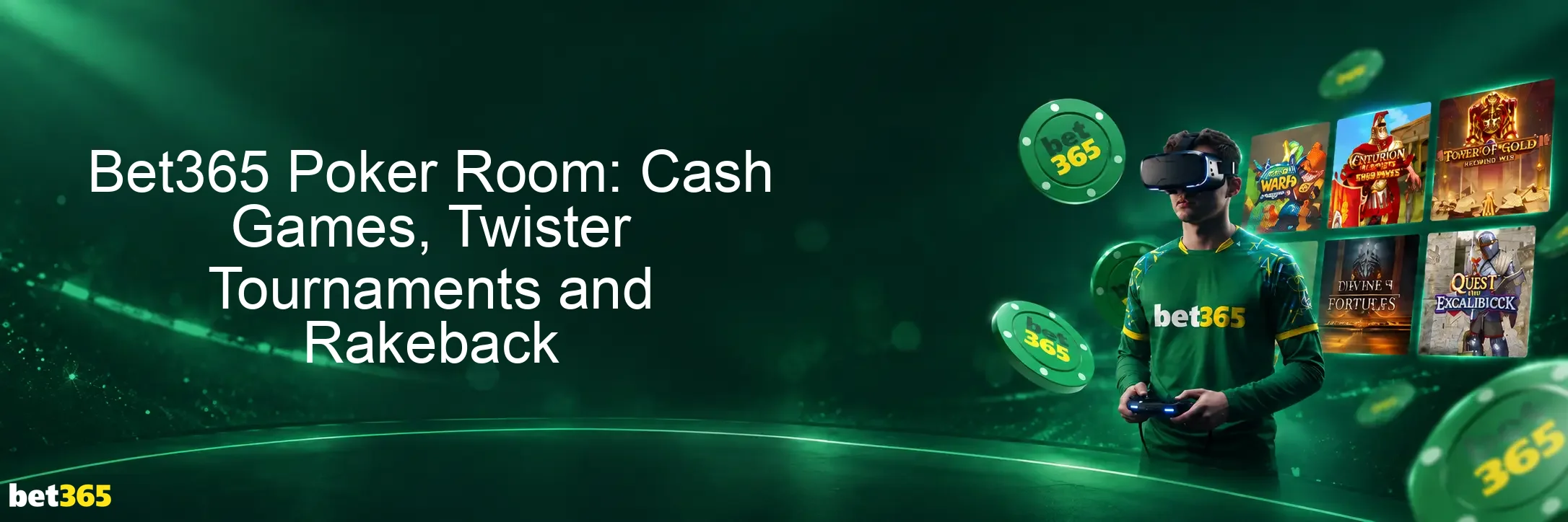 Bet365 Poker Room: Cash Games, Twister Tournaments and Rakeback