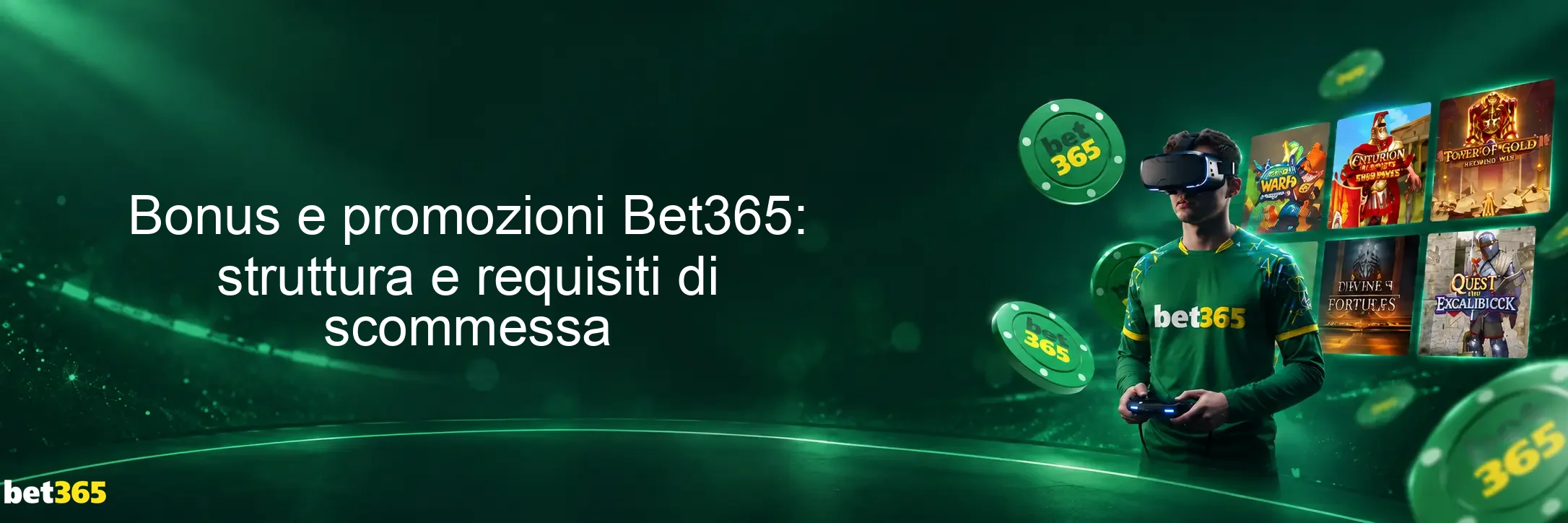 Bonus e promozioni Bet365: struttura e requisiti di scommessa
