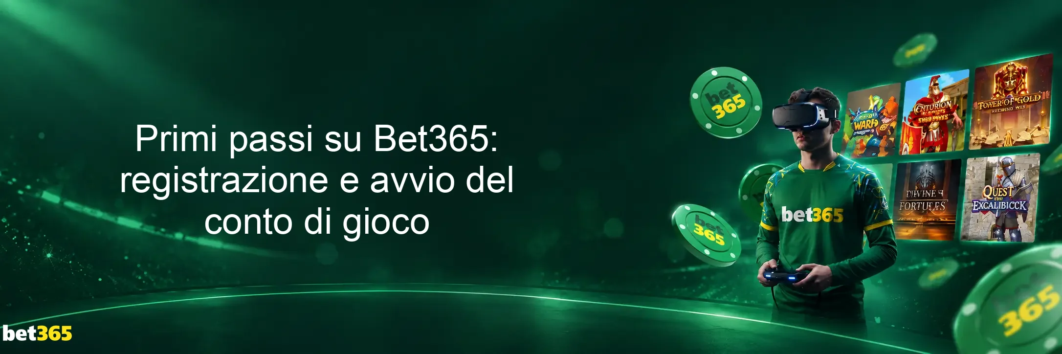 Primi passi su Bet365: registrazione e avvio del conto di gioco