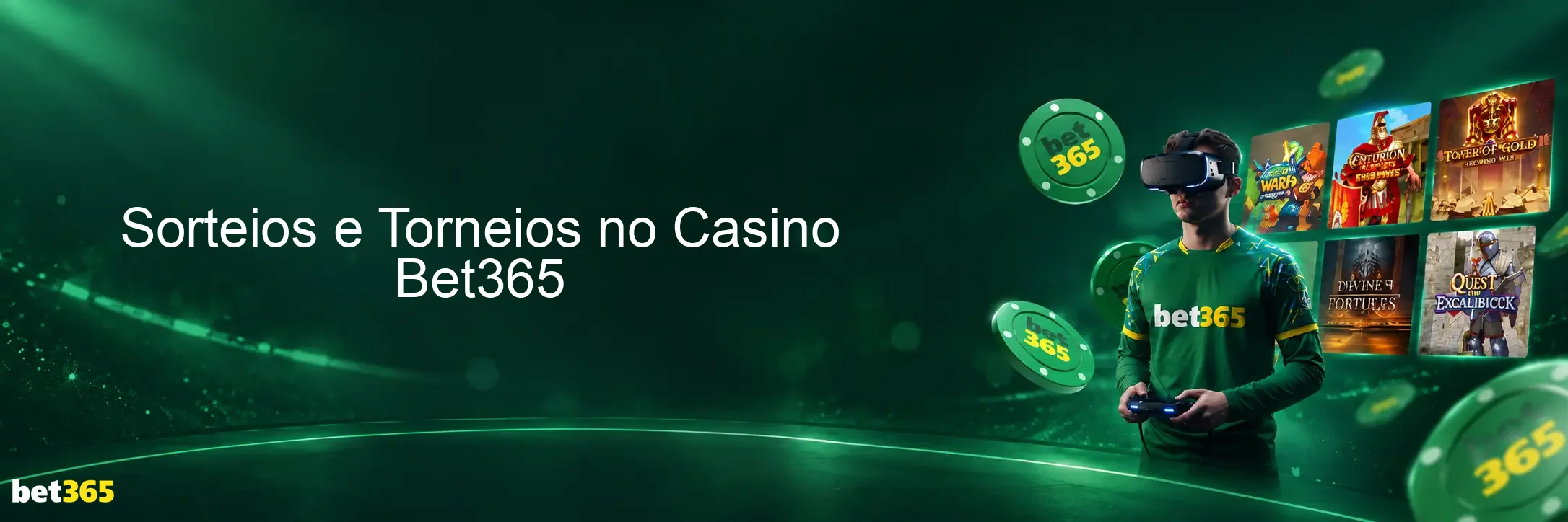 Sorteios e Torneios no Casino Bet365